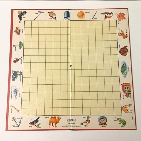 Vintage 1964 Scrabble Crossword Game for Juniors  Selchow and Righter Word Game - Picture 6 of 11